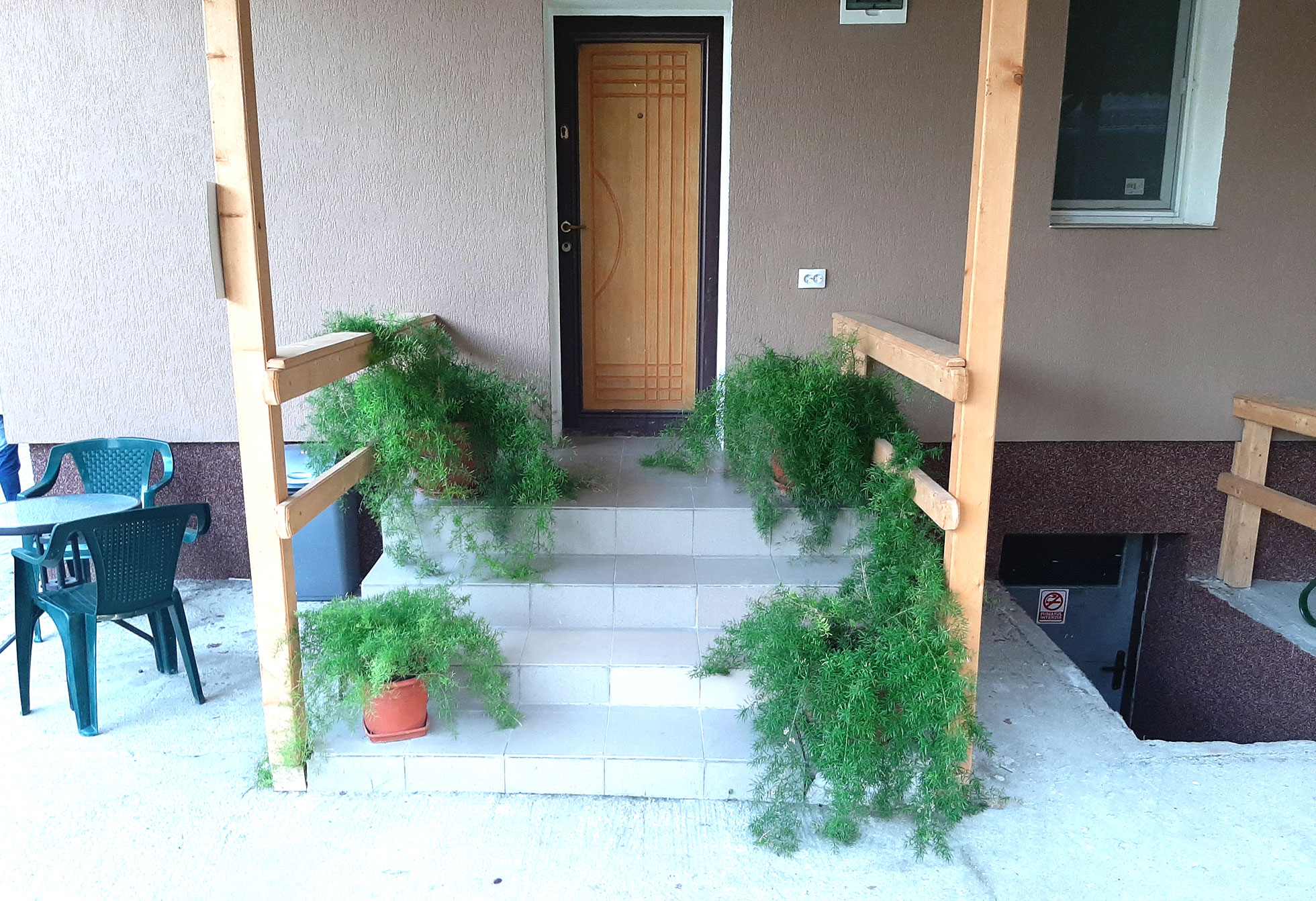 Pension Atlas Ilia - - entrance to the courtyard room, ground floor