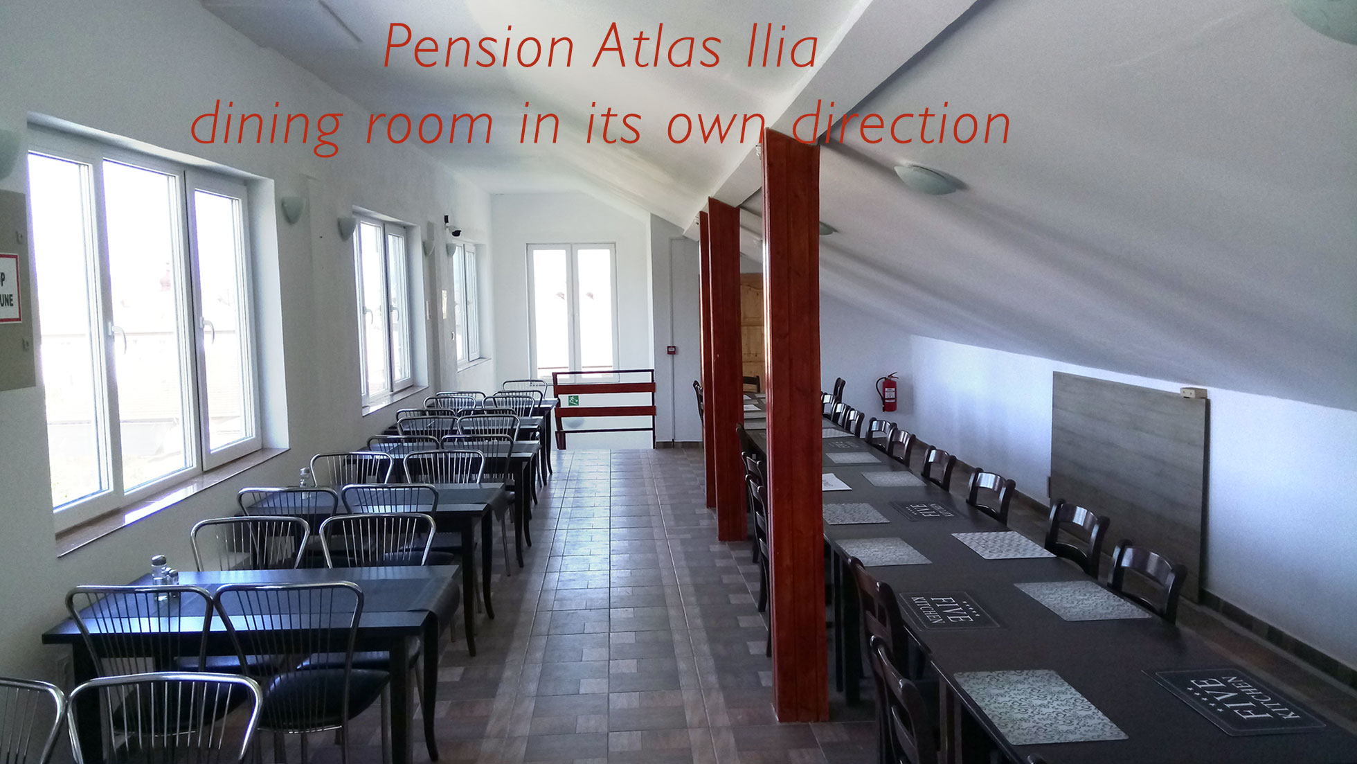 Pension Atlas Ilia - dining room