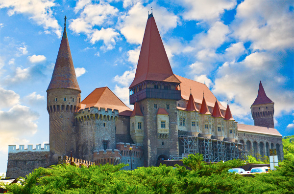 Hunedoara Castle from Hunedoara